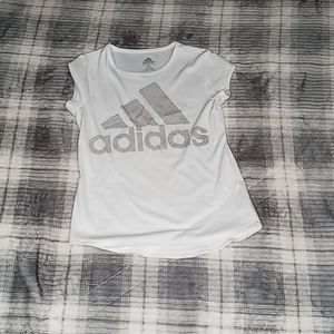 WHITE ADIDAS T-SHIRT